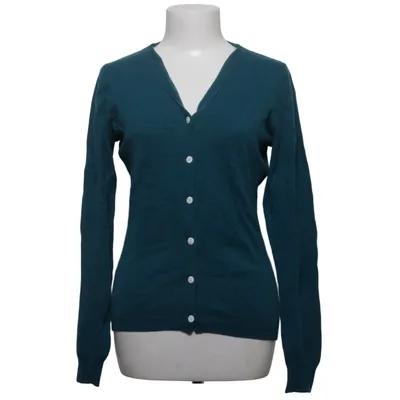 Cardigan (Bleu) de Woolovers Cachemire, Laine de mouton