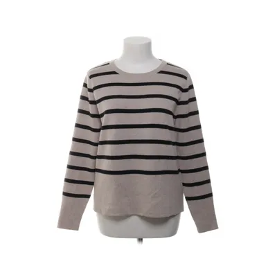 Tröja (Beige, Svart) från Sibin Linnebjerg Akryl, Merinoull