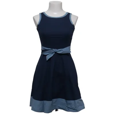 Dress (Blue) from Fitz Cotton, Elastane, Polyester