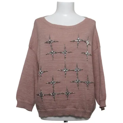 Sweater (Pink) from Liu Jo Acrylic, Cotton, Mohair, Polyamide, Wool