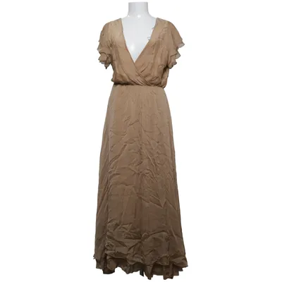 Maxi dress (Beige) from Bohemiana Elastane, Silk, Viscose