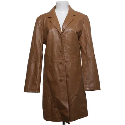 Läderkappa (Brun) från Leather Legend