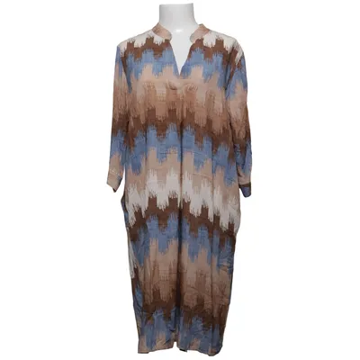 Robe (Bleu, Marron, Beige) de Meraki Viscose