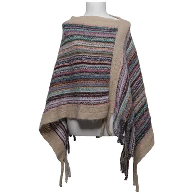 Poncho (Beige, Multicolore) de Vanting Polyester