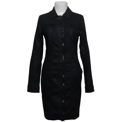 Denim dress (Black) from Geisha Cotton, Elastane, Polyester