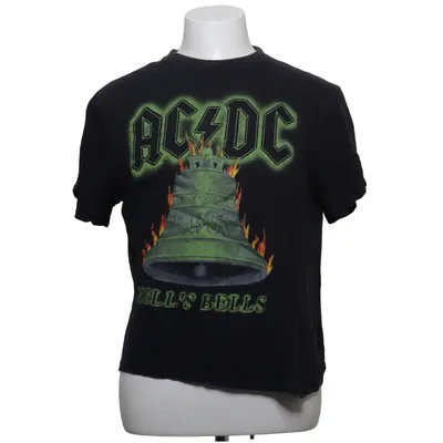 T-shirt (Black, Multicolored) from ACDC Cotton