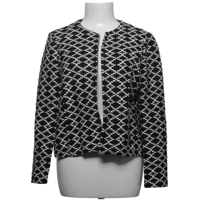 Cardigan (Black, White) from Mango Casualwear Acrylic, Cotton, Polyester, Viscose