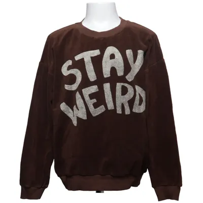 Collegetröja (Brun) från Mini Rodini Ekologisk bomull