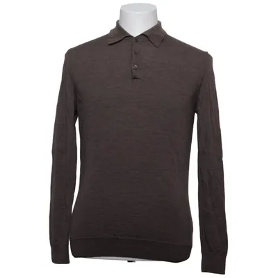 Sweater (The Merino Wool Polo) fra Asket Merinould