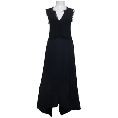Robe longue (Gris) de Dorothee Schumacher Polyester, Soie, Viscose