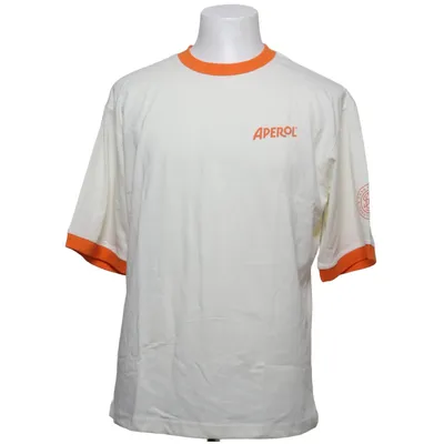 T-shirt (Blanc, Orange) de Aperol Coton biologique