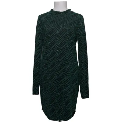 Klänning (Turtle Neck Curve Dress) från Only One Elastan, Polyester