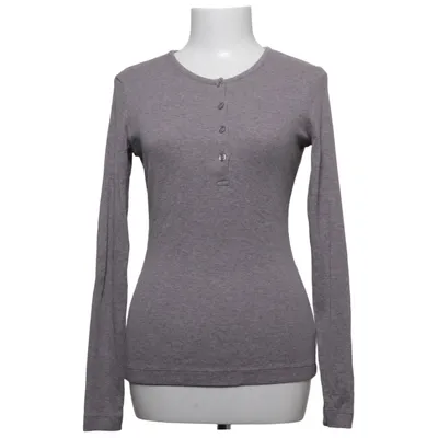 Henley shirt (Gray) from H&M Cotton, Elastane, Modal
