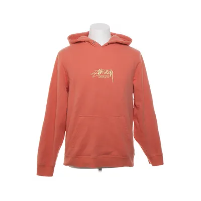 Hoodie (Orange) from Stüssy Cotton, Polyester