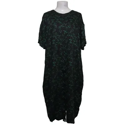Kjole (Sort, Grøn) fra Liebling Viscose