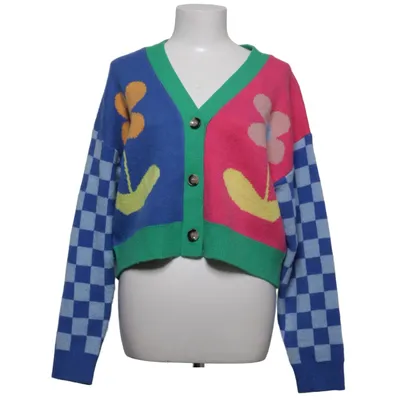 Cardigan (Blue, Pink, Green) from Lulu-H Acrylic, Polyamide, Polyester, Viscose