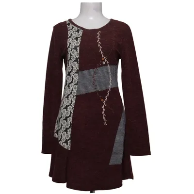 Robe (Rouge, Gris, Multicolore) de Izabel London Acrylique, Élasthane, Polyamide, Polyester
