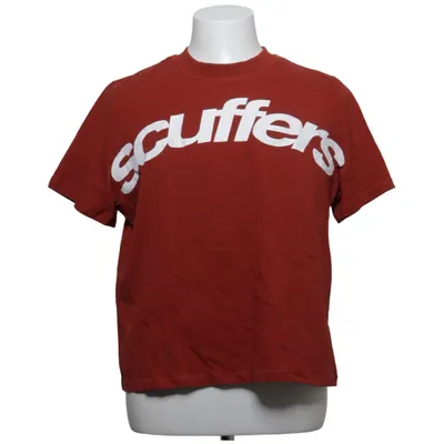 T-shirt (Rood) van Scuffers Katoen