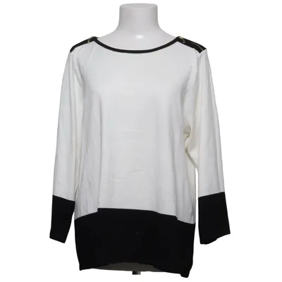 Tröja (Vit, Svart) från Spense Polyester, Viskos