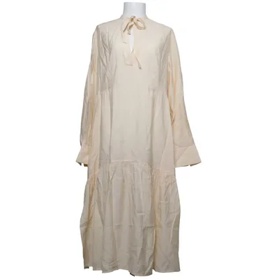 Maxi jurk (Beige) van Vince Lyocell, Nylon, Polyester, Viscose