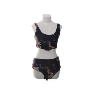 Bikini (Black, Multicolored) from Zaful Elastane, Polyester