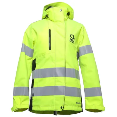 Reflexjacka (Gul, Svart, Silverfärgad) från Björnkläder Polyester