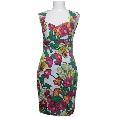 Robe (Blanc, Multicolore) de Rinascimento Coton, Élasthane