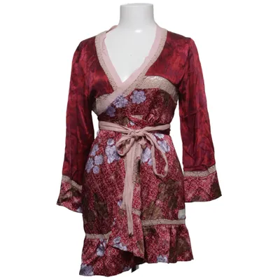 Wrap dress (Red, Multicolored) from Odd Molly Silk