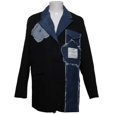 Blazer (Noir, Bleu) de Aikha Coton, Polyester