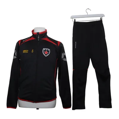 Sports kit (Black, Red) from Stanno Polyester