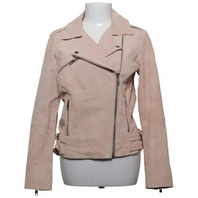 Bikerjack (Beige) van Suzanna Leer, Polyester