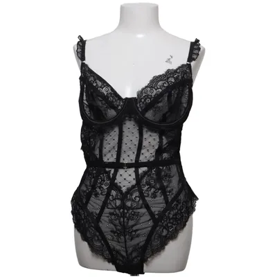Underklädesbody (Svart) från Ann Summers Bomull, Elastan, Polyamid
