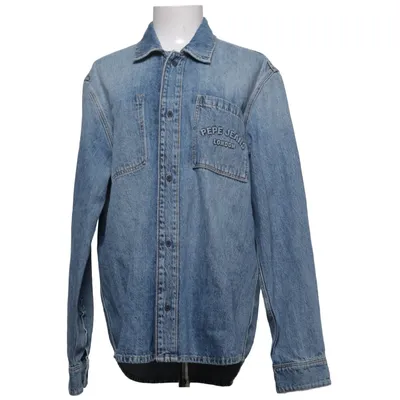 Jeansskjorta (RELAXED SHIRT WESTON FS DUSK BLUE) från Pepe Jeans London Bomull