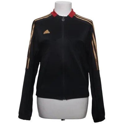 Træningsjakke (Sort) fra Adidas Bomuld, Polyester