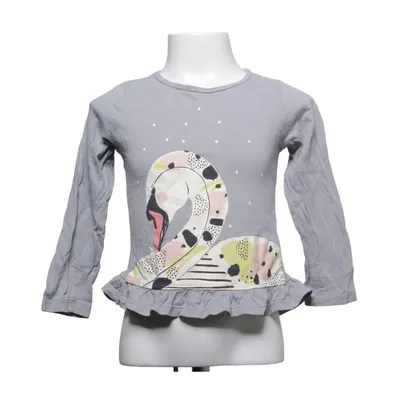 T-shirt à manches longues (Gris, Multicolore) de Lindex Kids Coton