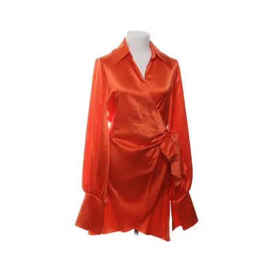 Omlottklänning (Orange) från Aéryne Acetat, Polyester