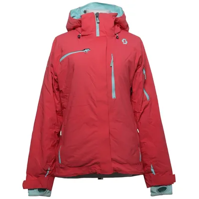 Ski jacket (Red, Turquoise) from Scott Polyamide, Polyester