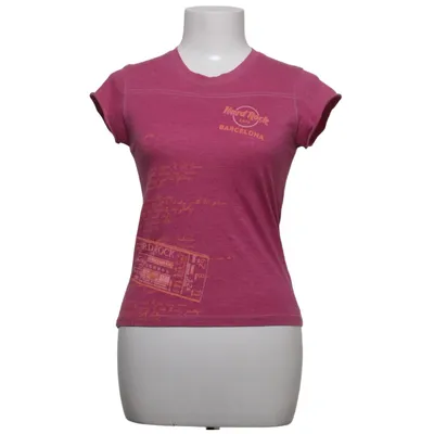 T-shirt (Lila) van Hard Rock Cafe Katoen, Polyester