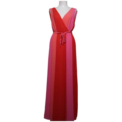 Robe longue (Rose, Rouge, Multicolore) de Apart Glamour Polyester