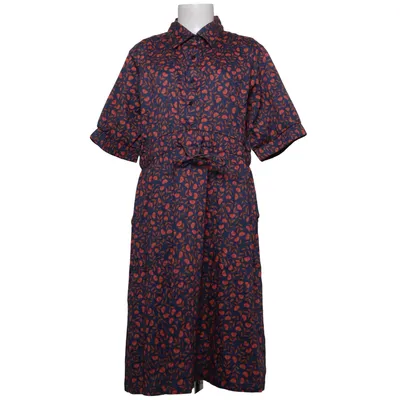 Robe chemise (Bleu, Rouge, Orange) de Danefae Coton, Élasthane