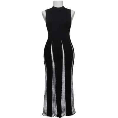 Maxi jurk (Zwart, Wit) van Lipsy London Polyamide, Viscose