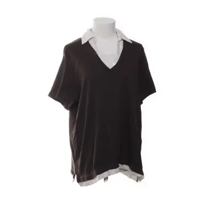 Topp (Brun, Vit) från XLNT Woman Bomull