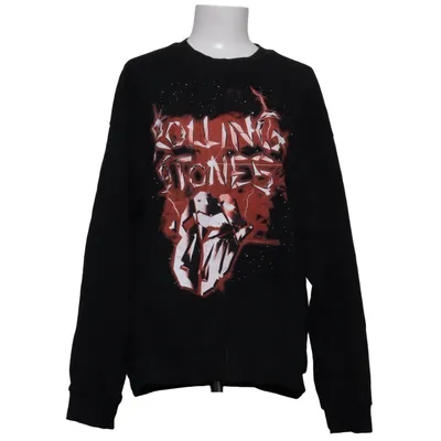 Collegetröja (Svart) från The Rolling Stones