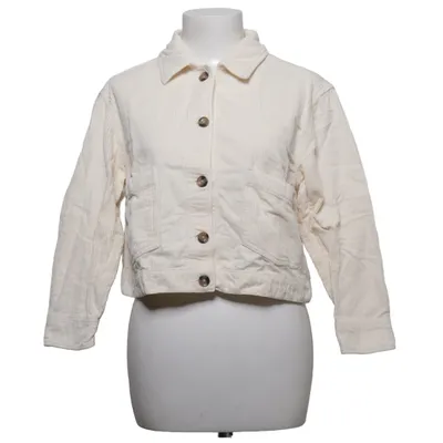 Skjortejakke (Hvid) fra Denim Miss Selfridge Bomuld