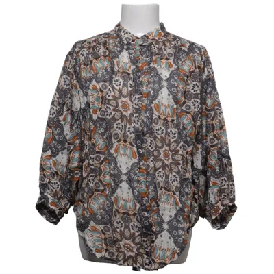 Blouse (Gray, Brown, Multicolored) from Bohemiana Cotton