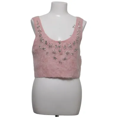 Crop top (Roze) van Rabanne x H&M Polyamide, Mohair, Wol, Elastaan
