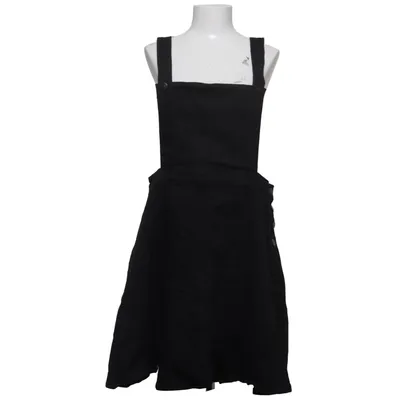 Robe salopette (Noir) de Hell Bunny Coton, Élasthane