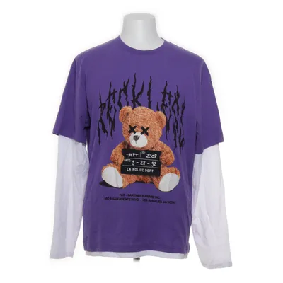 T-shirt (Lila, Vit, Flerfärgad) från FSBN Bomull