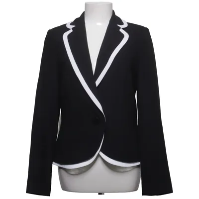 Blazer (Sort, Hvid) fra Un Deux Trois Elastan, Polyester, Viscose