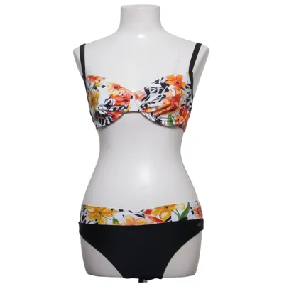 Bikini (Noir, Multicolore) de Naturana Élasthane, Polyamide, Polyester
